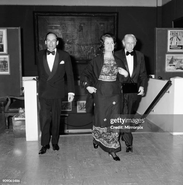 Amongst the guests attending the Recital For Two Pianos at Guildhall London, are Liberal Leader Jeremy Thorpe, his wife Marion the Countess of...