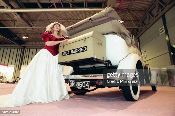 The National Bridal Fair held at the NEC, 20th October 1995.