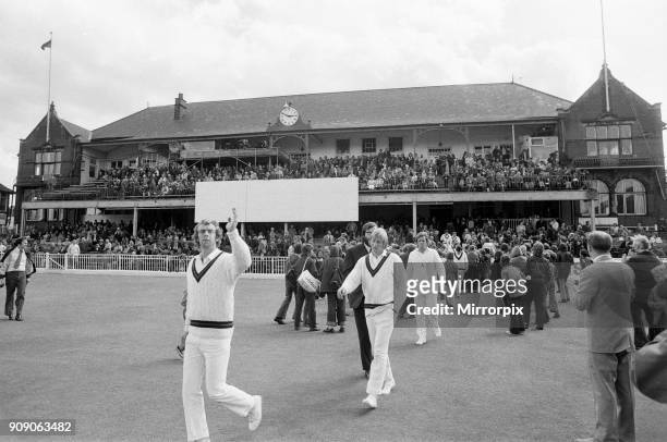 The final first class match to be held at Bramall Lane, Sheffield, the County Championship match between home team Yorkshire and Lancashire. 7th...