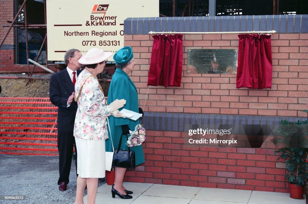 Queen Elizabeth II in Middlesbrough, 1993