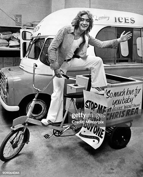 Chris Rea, Singer aged 22, from Middlesbrough, promotes his new... News ...