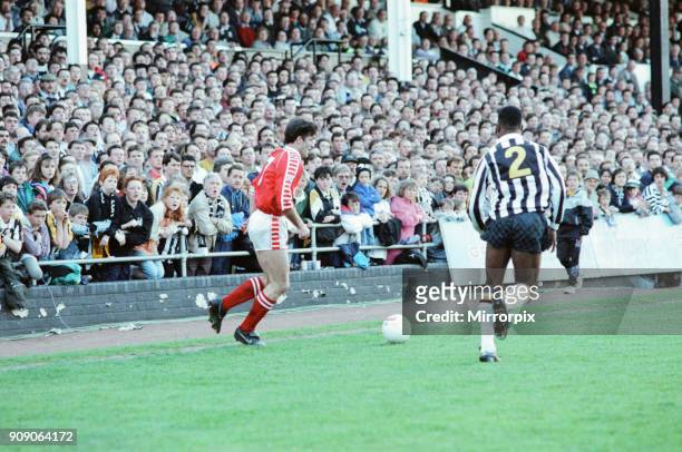 Notts County 1-0 Middlesbrough, League Division Two Play Off 2nd Leg match at Meadow Lane, Wednesday 22nd May 1991. Notts County win 2-1 on...
