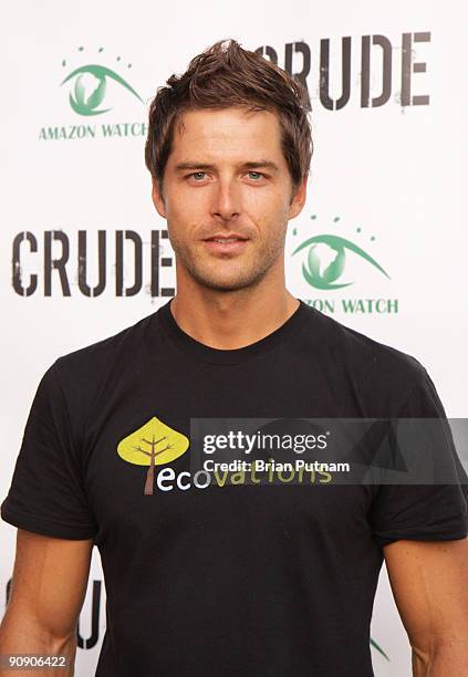 Darren Moore of 'Alter Eco' show arrives for the screening of the film 'CRUDE' at Harmony Gold Theatre on September 17, 2009 in Los Angeles,...