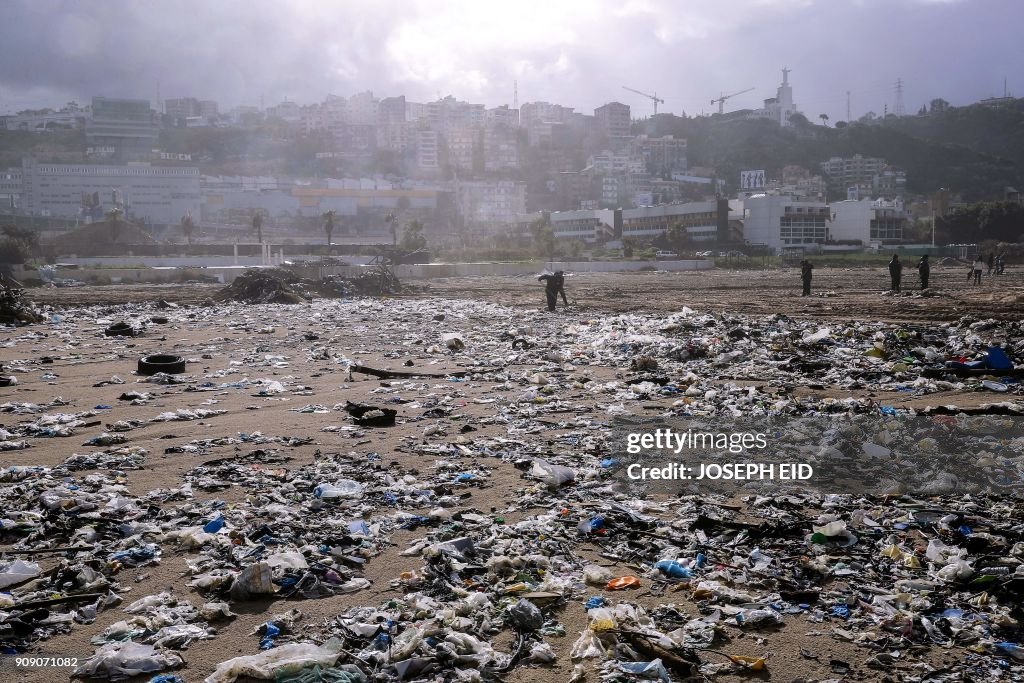 LEBANON-ENVIRONMENT-WASTE-POLLUTION