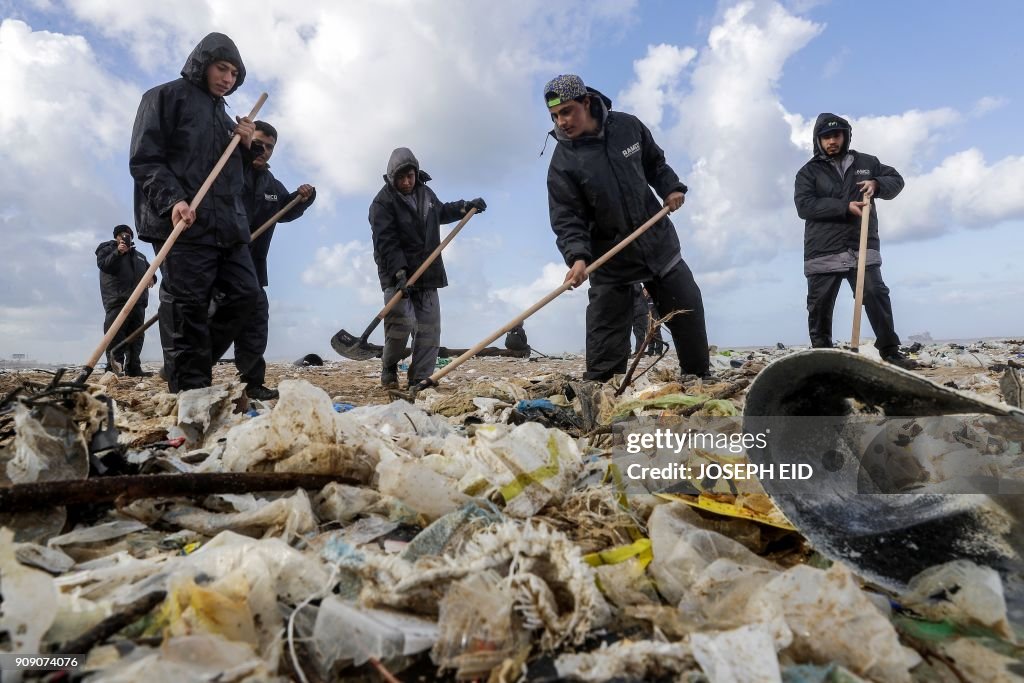 LEBANON-ENVIRONMENT-WASTE-POLLUTION