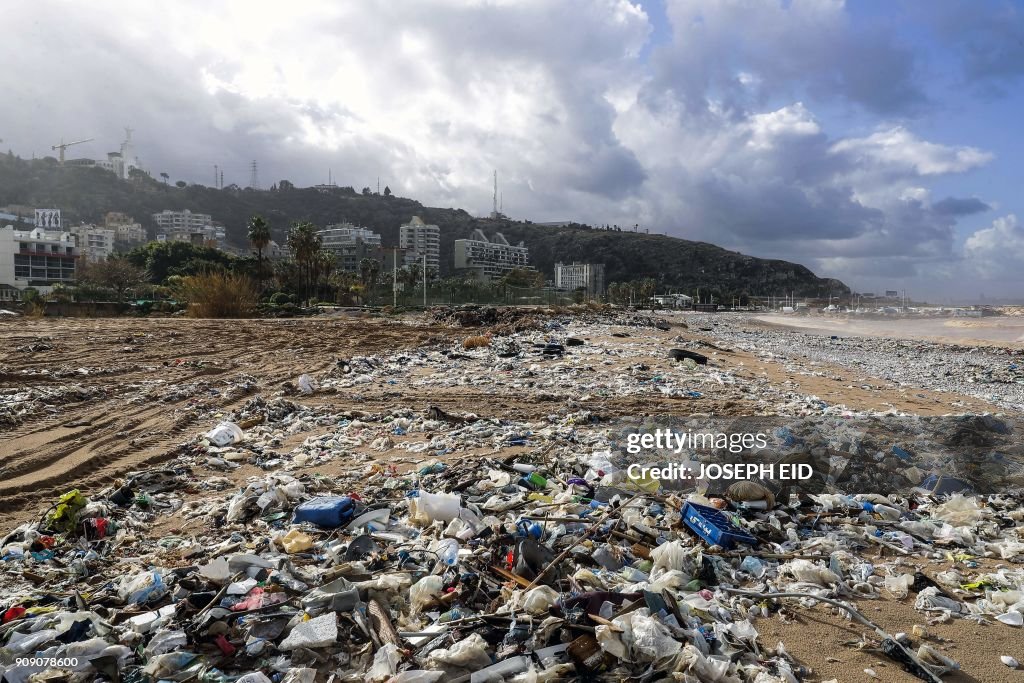 LEBANON-ENVIRONMENT-WASTE-POLLUTION