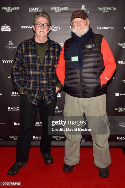 Jim Hart and Rick Rosenthal attends the Whitewater Films Reception At The RAND Luxury Escape - 2018 Park City at The St. Regis Deer Valley during the...