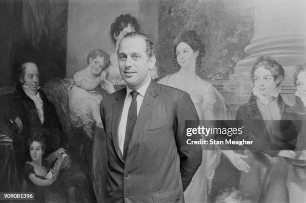 British financier and banker Evelyn De Rothschild, UK, 4th November 1968.