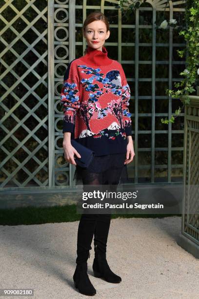 Audrey Marnay attends the Chanel Haute Couture Spring Summer 2018 show as part of Paris Fashion Week on January 23, 2018 in Paris, France.