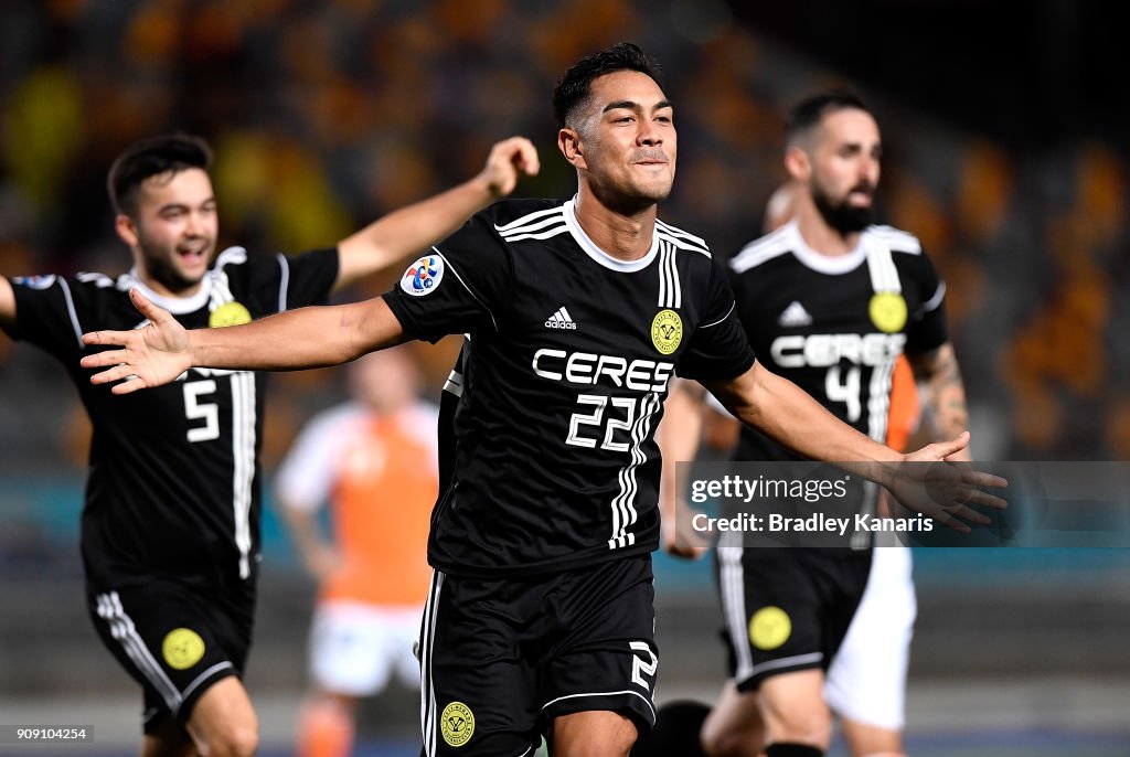 AFC Asian Champions League - Preliminary Stage: Brisbane v Ceres-Negro