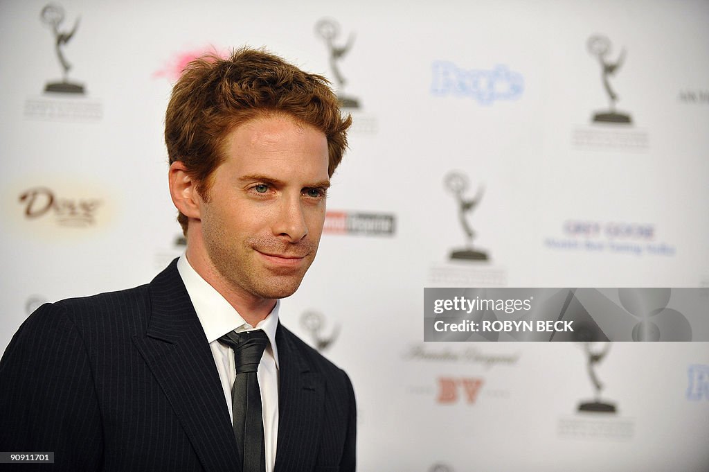 Actor Seth Green arrives for the 61st Pr