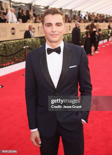 Actor Dave Franco attends the 24th Annual Screen Actors Guild Awards at The Shrine Auditorium on January 21, 2018 in Los Angeles, California.