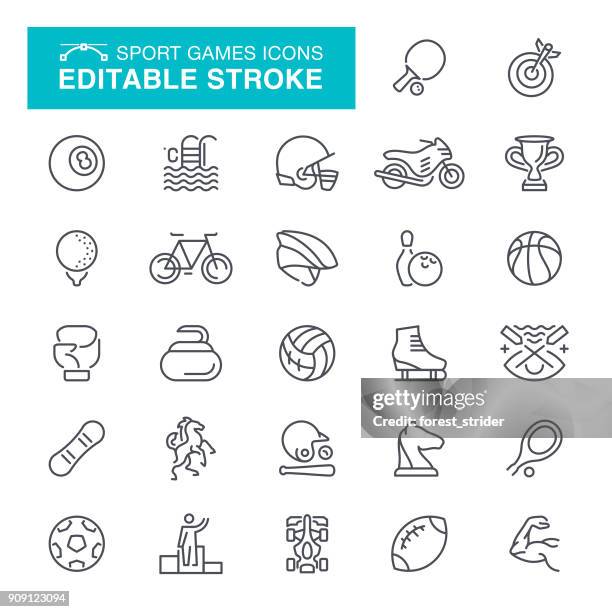 ilustrações, clipart, desenhos animados e ícones de ícones de stroke editável do esporte - capacete de beisebol