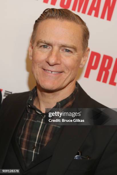 Bryan Adams poses at a photo call for the new Broadway bound musical based on the hit iconic film "Pretty Woman" at The New 42 Studios on January 22,...