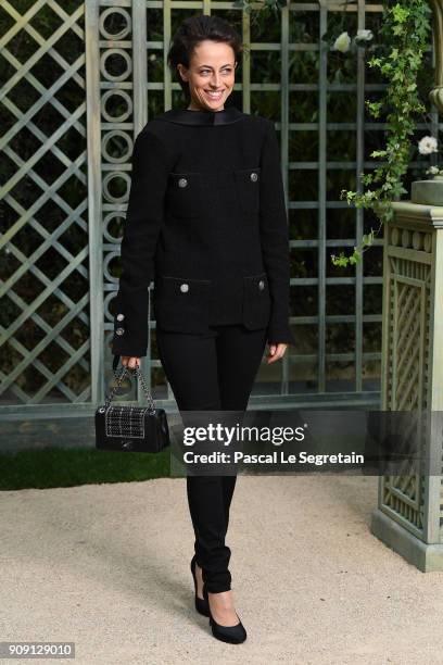 Anne Berest attends the Chanel Haute Couture Spring Summer 2018 show as part of Paris Fashion Week on January 23, 2018 in Paris, France.