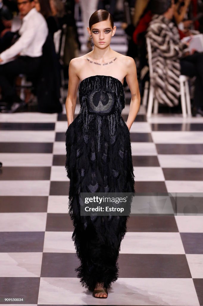 Christian Dior : Runway - Paris Fashion Week - Haute Couture Spring Summer 2018