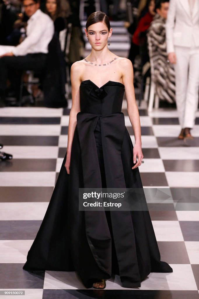 Christian Dior : Runway - Paris Fashion Week - Haute Couture Spring Summer 2018
