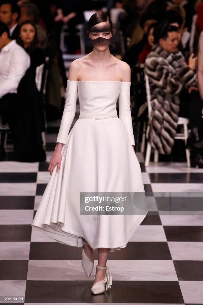 Christian Dior : Runway - Paris Fashion Week - Haute Couture Spring Summer 2018