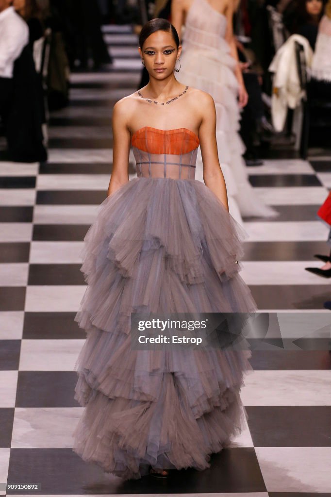 Christian Dior : Runway - Paris Fashion Week - Haute Couture Spring Summer 2018