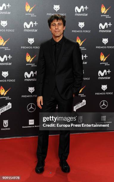 Hugo Silva attends Feroz Awards 2018 at Magarinos Complex on January 22, 2018 in Madrid, Spain.