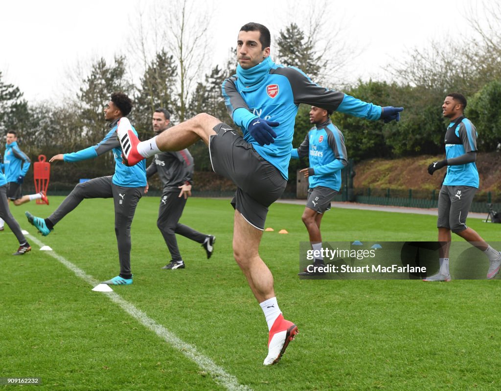 Arsenal Training Session