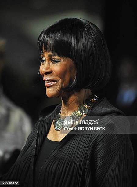Actress Cicely Tyson arrives for the 61st Primetime Emmy Awards outstanding performance nominees reception in West Hollywood, California on September...