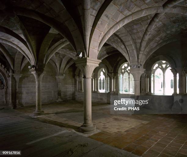 Vera de Mocayo, province of Saragossa , Aragon, Spain. Monastery of Veruela. Founded in 1145 by Don Pedro Atares, Señor de Borja. It was the first...