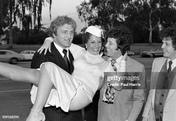 Boxer Joe Bugner cried at his wedding to Australian journalist Marlene Carter Tom Jones the singer was his best man, on November 15, 1978