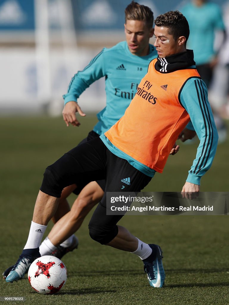 Real Madrid Training and Press Conference