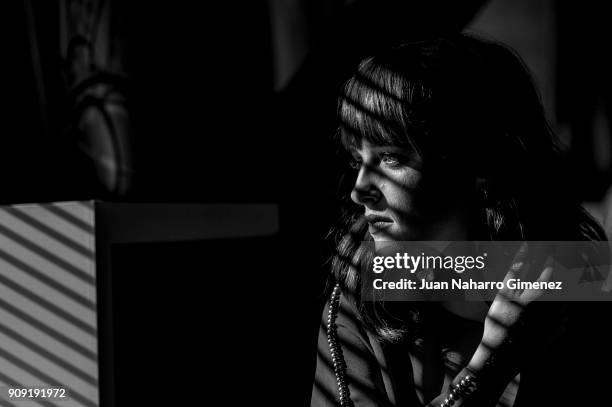 Susana AbaituaTell poses during a portrait session on January 18, 2018 in Madrid, Spain.