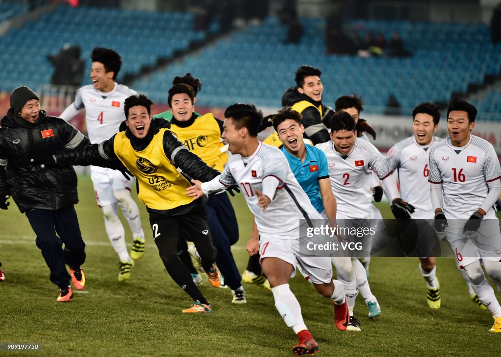 AFC U23 Championship China 2018 - Semi-finals Qatar v Vietnam