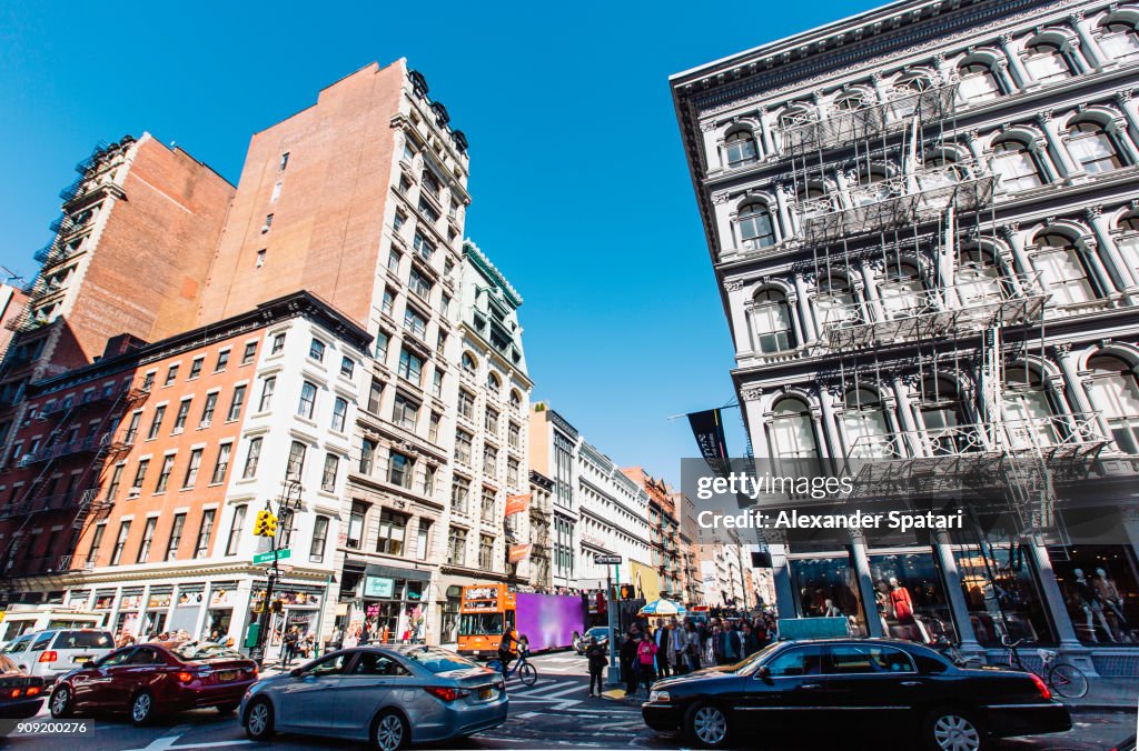 Streets of Soho, New York City, USA