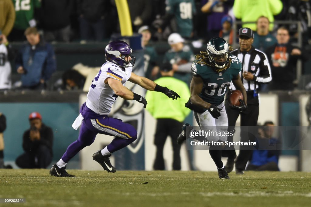 NFL: JAN 21 NFC Championship Game - Vikings at Eagles
