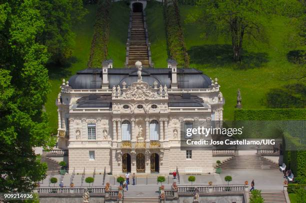 linderhof, linderhof castle, bavaria, germany - linderhof stock pictures, royalty-free photos & images