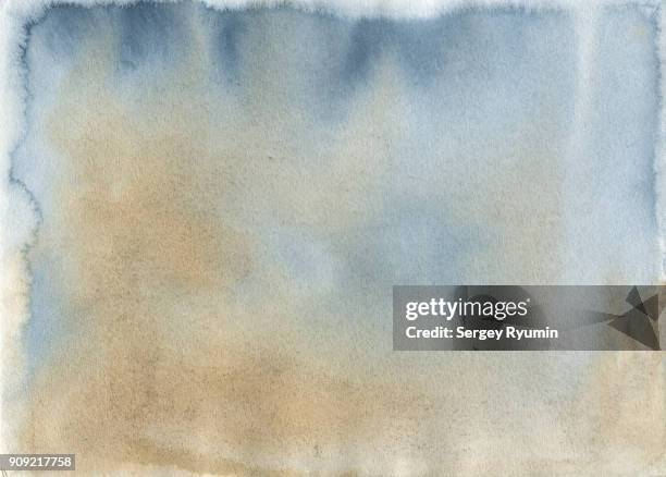 watercolor abstract background - brown watercolor stock pictures, royalty-free photos & images