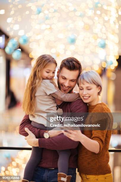 merry christmas - family mall stock pictures, royalty-free photos & images