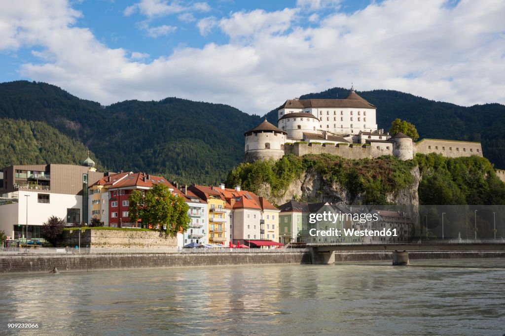 Austria, Tyrol, Kufstein, Old town, Kufstein Fortress, Inn river