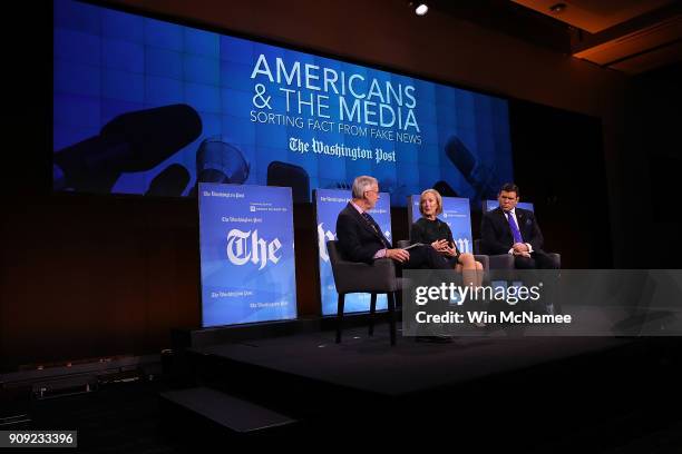Washington Post Chief Correspondent Dan Balz ; Judy Woodruff , anchor and managing editor of PBS' "NewsHour" and Bret Baier , chief political anchor...