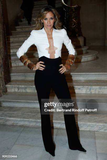 Ulla Parker attends the Stephane Rolland Haute Couture Spring Summer 2018 show as part of Paris Fashion Week. Held at Opera Comique on January 23,...