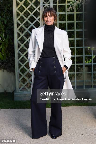 Caroline De Maigret attends the Chanel Haute Couture Spring Summer 2018 show as part of Paris Fashion Week January 23, 2018 in Paris, France.