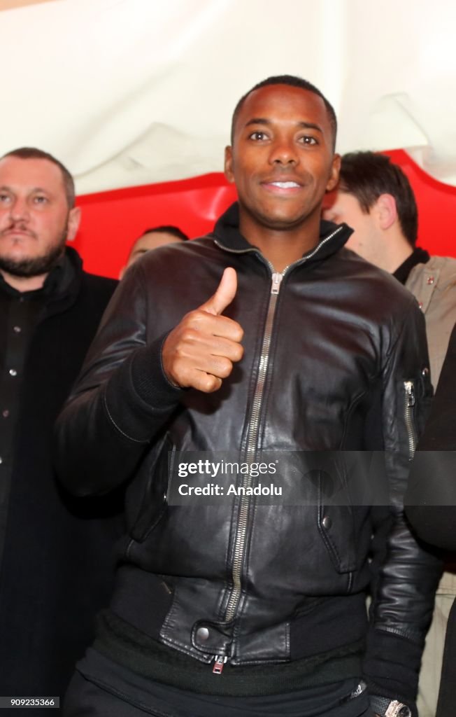 Singing ceremony of Demir Grup Sivasspor's new transfer Robinho