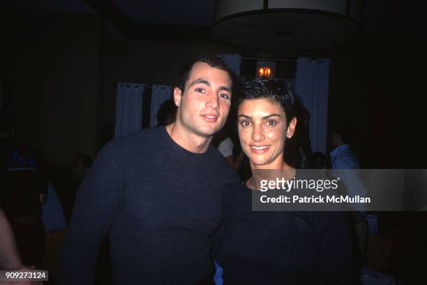 Chris Paciello and Ingrid Casares at an event in November 1998.