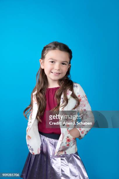 Actress Brooklynn Prince is photographed for Los Angeles Times on November 11, 2017 in Hollywood, California. PUBLISHED IMAGE. CREDIT MUST READ:...