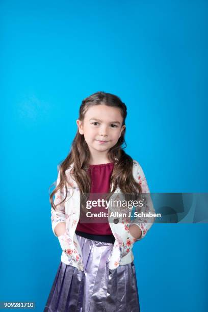 Actress Brooklynn Prince is photographed for Los Angeles Times on November 11, 2017 in Hollywood, California. PUBLISHED IMAGE. CREDIT MUST READ:...