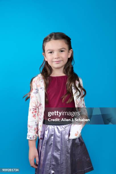 Actress Brooklynn Prince is photographed for Los Angeles Times on November 11, 2017 in Hollywood, California. PUBLISHED IMAGE. CREDIT MUST READ:...