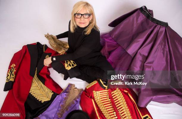 Costume designer Ellen Mirojnick is photographed for Los Angeles Times on January 9, 2018 in Beverly Hills, California. PUBLISHED IMAGE. CREDIT MUST...