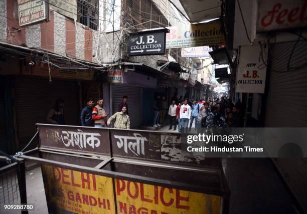 Markets across the city remain closed keeping with the call for a bandh made by Confederation of All India Traders to protest against the ongoing...