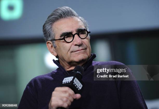 Eugene Levy visits the Build Series at Build Studio on January 23, 2018 in New York City.