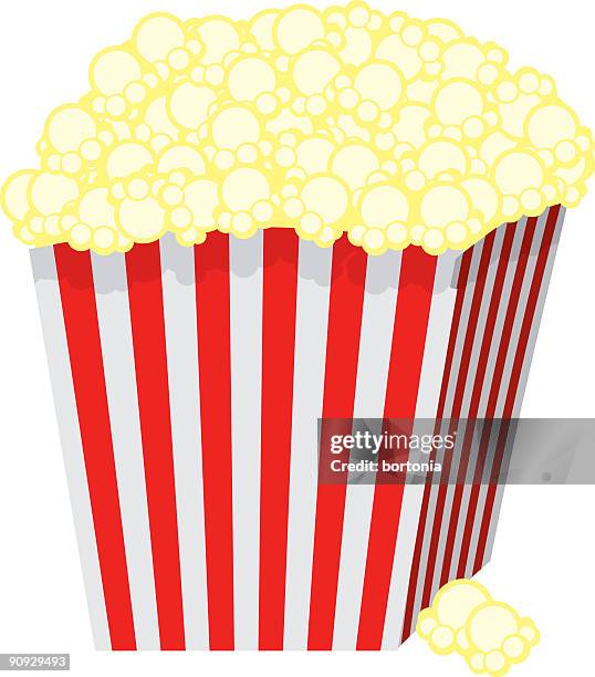 illustrations, cliparts, dessins animés et icônes de pop-corn - pop corn box