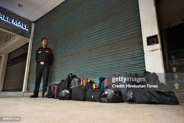 Markets across the city remain closed keeping with the call for a bandh made by Confederation of All India Traders to protest against the ongoing...